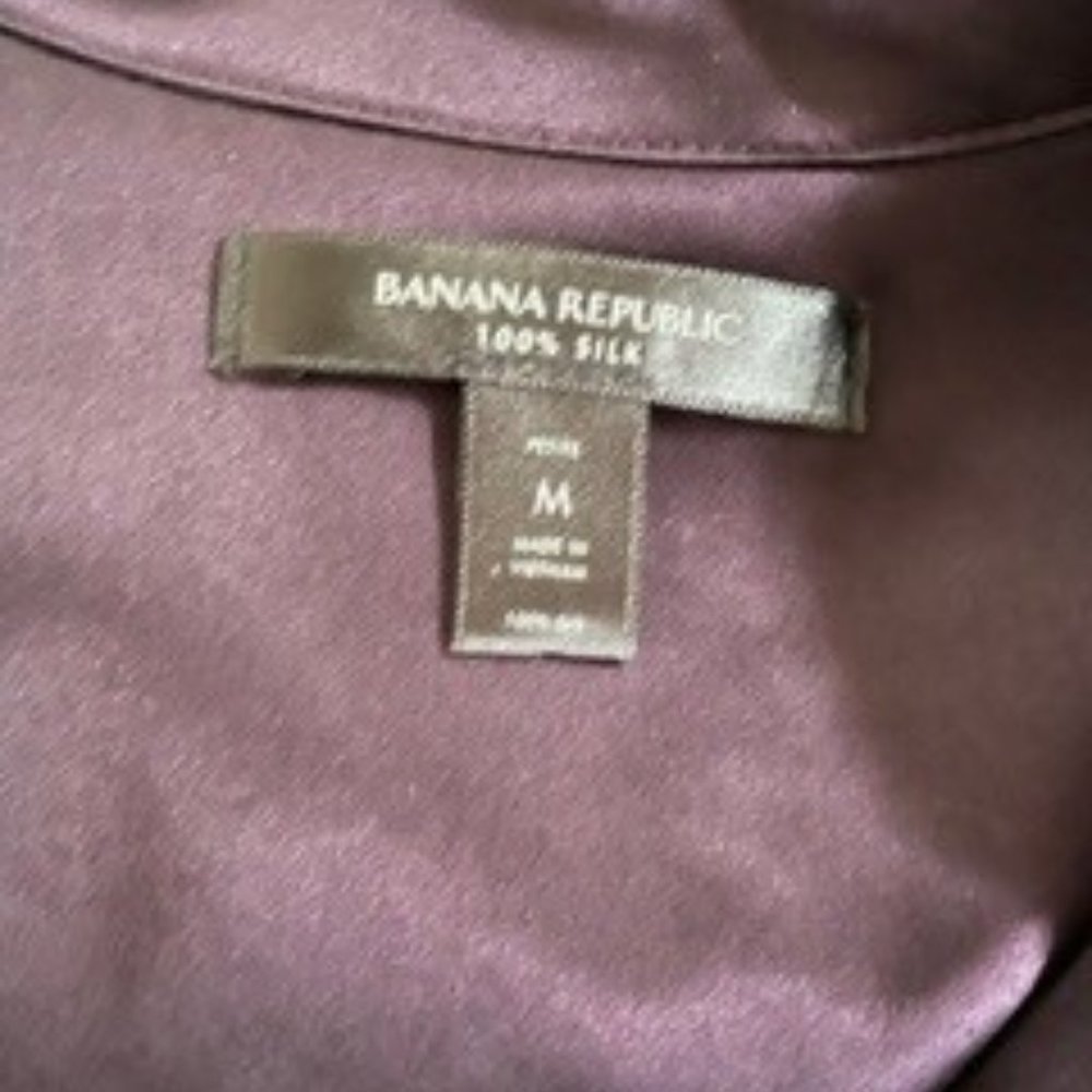 Banana Republic Silk Shirt